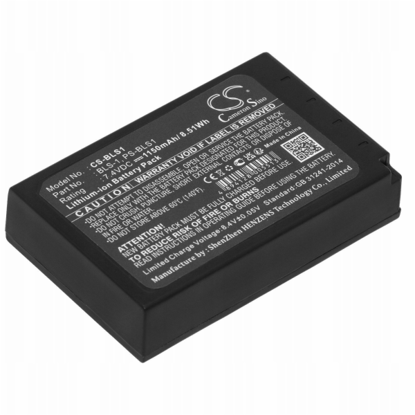 Cameron Sino Dobíjecí baterie typu BLS-1 pro Olympus E-42...