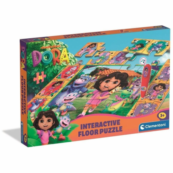 Clementoni Interaktivní podlahové puzzle CLE DORA 16687