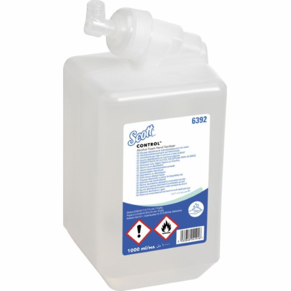Scott&nbsp;Dávkovač&nbsp;mýdla&nbsp;Scott&nbsp;Control&nbsp;-&nbsp;pěnová&nbsp;dezinfekce&nbsp;na...