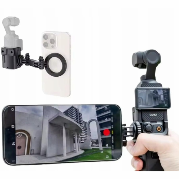 JJC Magnetický držák na iPhone MagSafe pro DJI Osmo Pocke...