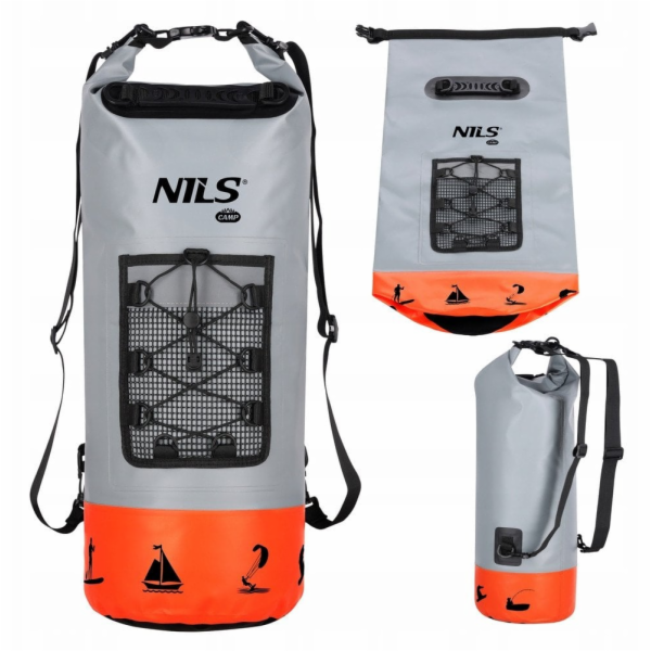 Nils Extreme NC17108 VODĚODOLNÝ BATOH 25L ORANŽOVÝ NILS CAMP