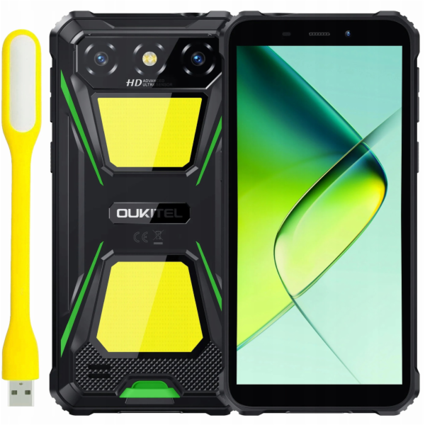 Oukitel Chytrý telefon G5 6 4/128GB 6300mAh Zelený