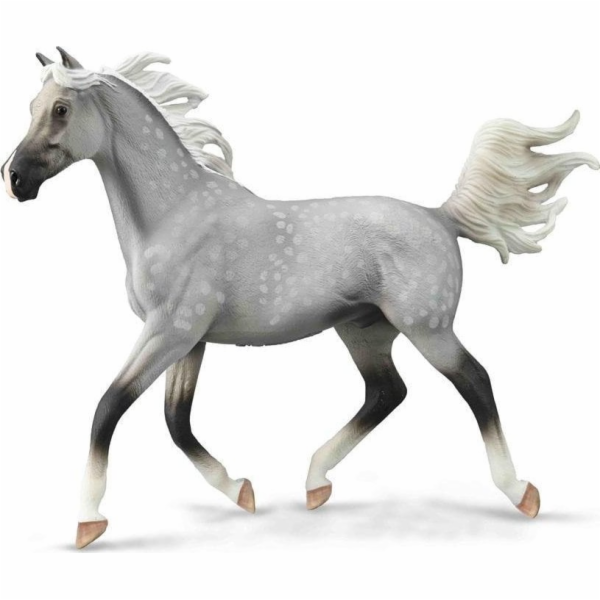 Collecta Figurka poloarabského hřebce , šedo-černá