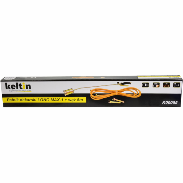 Geko Střešní hořák LONG MAX-1 + hadice 5 m (K00055)