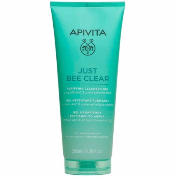 Apivita Just Bee Clear Čisticí gel pro mastnou a aknózní ...