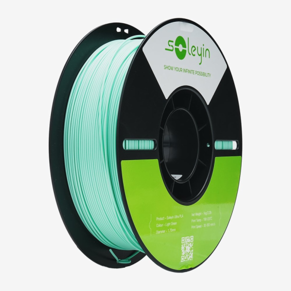 Creality Soleyin Ultra PLA filament 1kg, světle zelený (3...