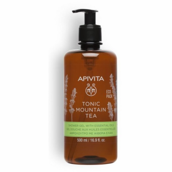 Natura Siberica APIVITA_Tonic Horský čaj Sprchový gel s e...