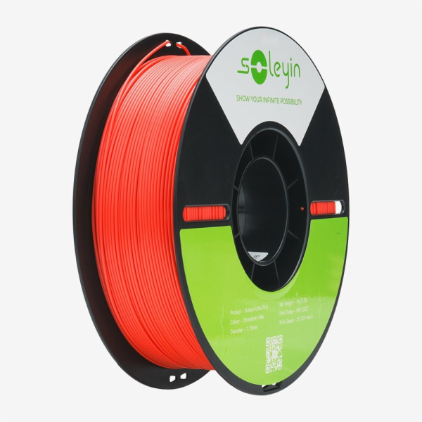 Creality Soleyin Ultra PLA filament 1kg, jahodové mléko (...
