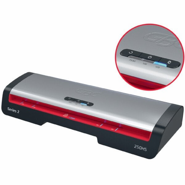 GBC Kancelářský laminátor 250HS A3, 500 mm/min, šedá/černá