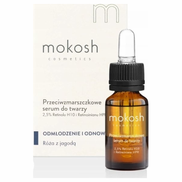 Mokosh Pleťové sérum proti vráskám 2,5% Retinol H10 a Ret...