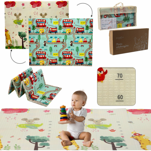 Dymo Extralink Oboustranná vzdělávací hrací podložka, 150...