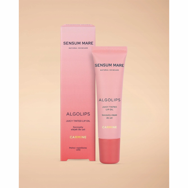 JOIK SENSUM MARE_Algolips Juicy Carmine Lip Oil 10ml
