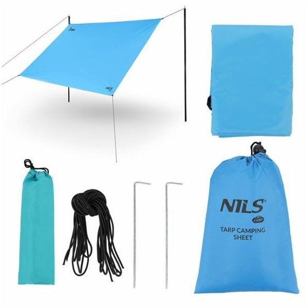 Nils Extreme NC17111 KEMPOVACÍ PLATBA 230X140 CM MODRÁ NI...