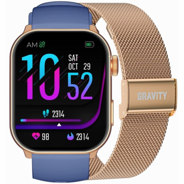 Gravity CHYTRÉ HODINKY UNISEX GT28-8 - BLUETOOTH HOVORY, ...