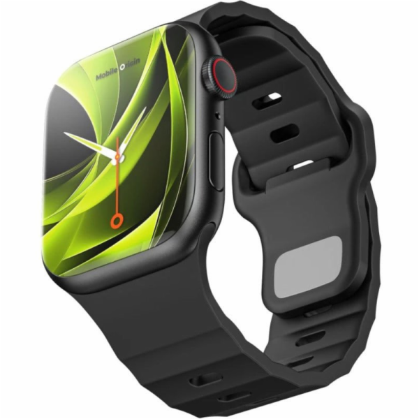 Mobile Origin Řemínek III, černý - Apple Watch 44/45/46/4...