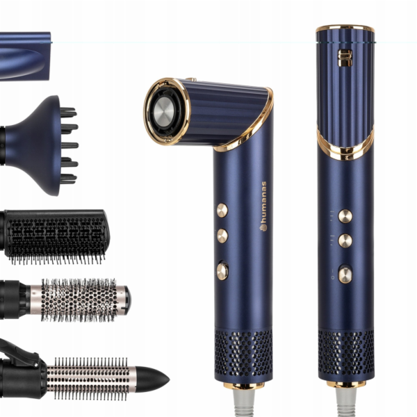 NoName Humanas AirTouch HD-AT02 Ionizační fén na vlasy - ...