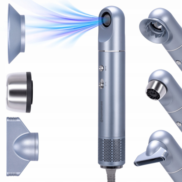 Humanas Fén AirTouch HD-AT05 Ion - stříbrný