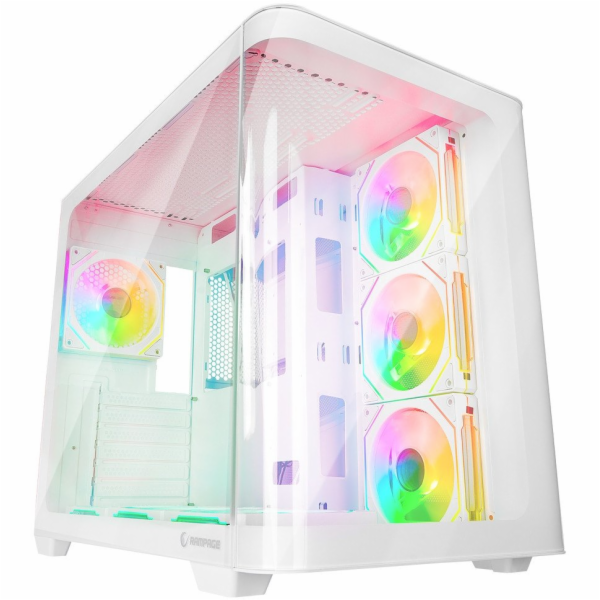 Rampage Akvarijní pouzdro Loopy pro 7x ARGB ventilátor In...