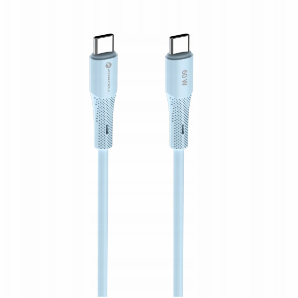 ForCell Kabel USB-C na USB-C F-Energy QC4.0 PD 3A 60W sil...