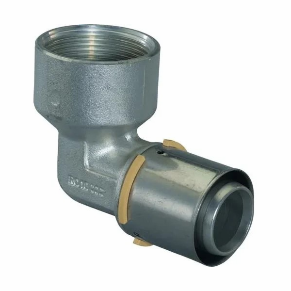 Uponor Presvinkel 90° muffe/muffe 40X11/2