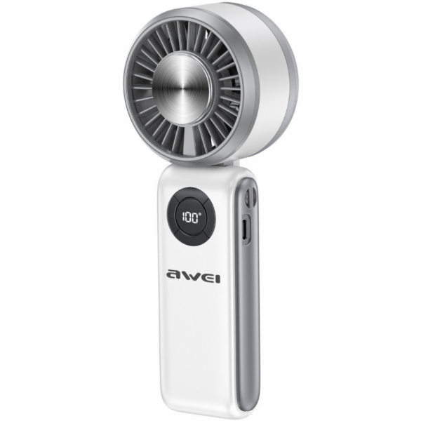 Awei Ruční ventilátor F39 Fast Ice bílý