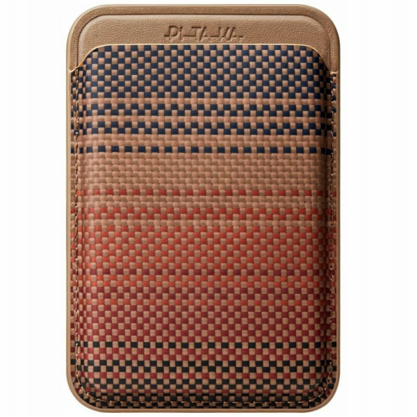 Pitaka Woven Wallet MagSafe pro telefon Sunset