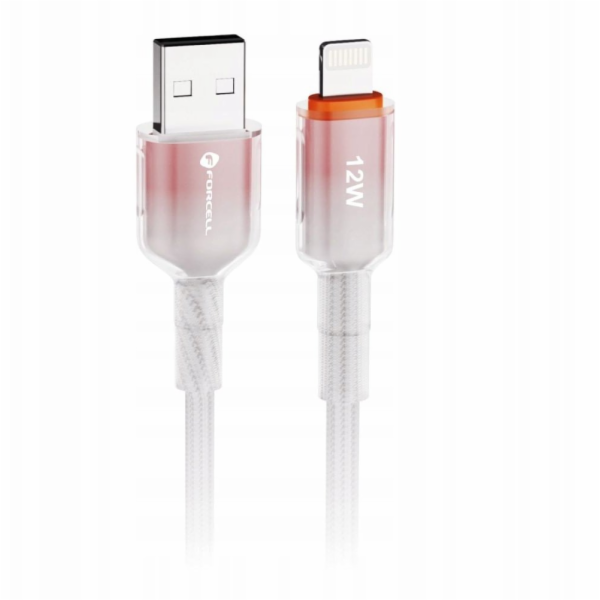 ForCell Kabel USB A na Lightning F-Energy 2.4A 12W Gradie...