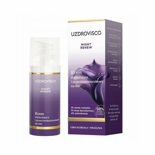 Uzdrovisco Night Renew stimulující noční krém proti vrásk...