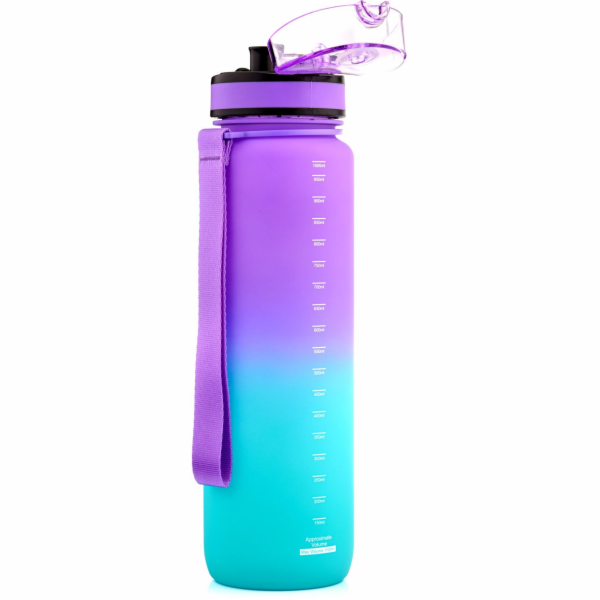 Meteor Láhev Sports 1000 ml fialová/modrá