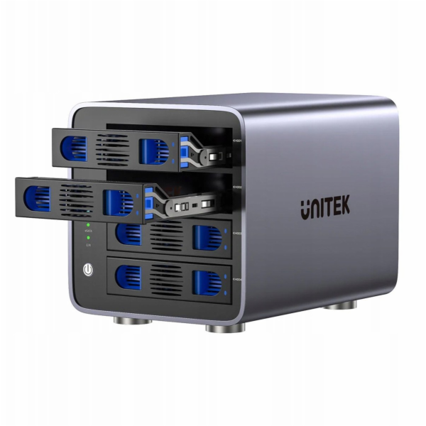 Unitek RAID box pro SATA 2,5''/3,5'' disky, 8 režimů, 80T...