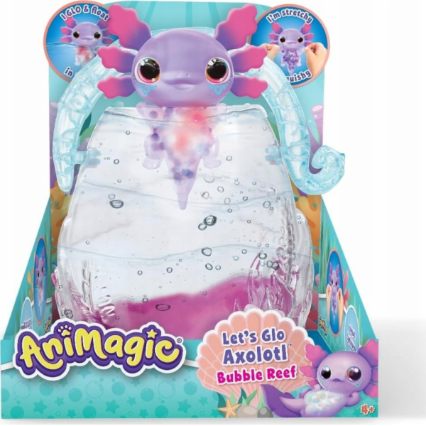 Goliath ANIMAGIC LET'S GLO AXOLOTL BUBBLE REEF HERNÍ SADA