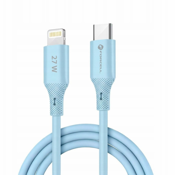 ForCell Kabel USB-C na Lightning F-Energy PD 3A 27W silik...