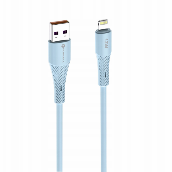 ForCell Silikonový kabel F-Energy 2,4A 12W USB A na Light...