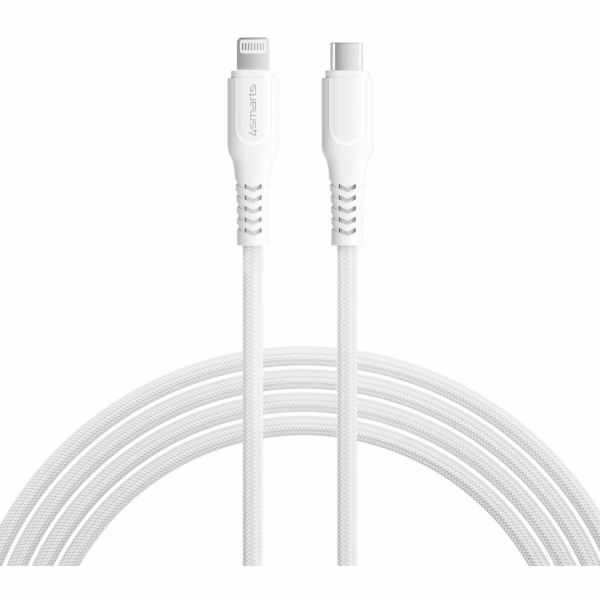 Adidas 4smarts USB-C - Lightning kabel 1,5 m bílý (465592)