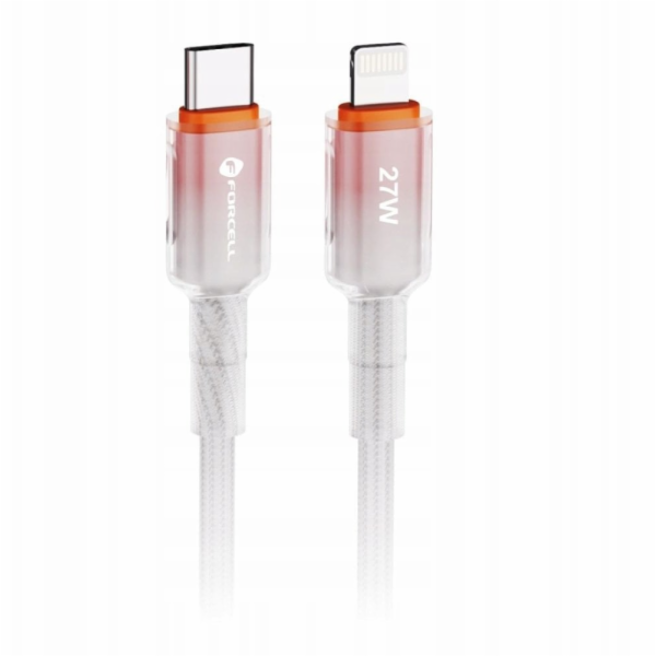 ForCell Kabel USB-C na Lightning F-Energy PD 3A 27W Gradi...