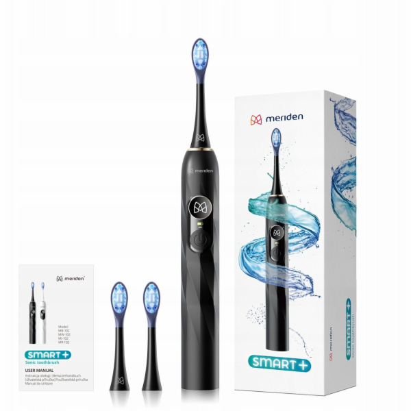 Meriden Zubní kartáček Sonic+ Smart+ ČERNÝ