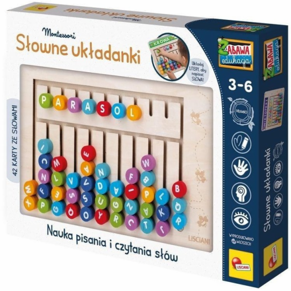 Lisciani SLOVNÍ HÁDANKY MONTESSORI