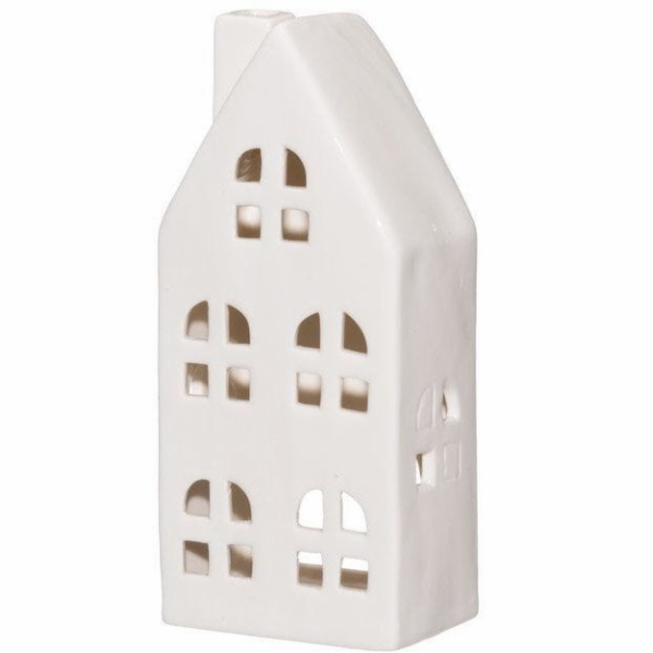 4Living Keramická lucerna do domu, výška 17 cm