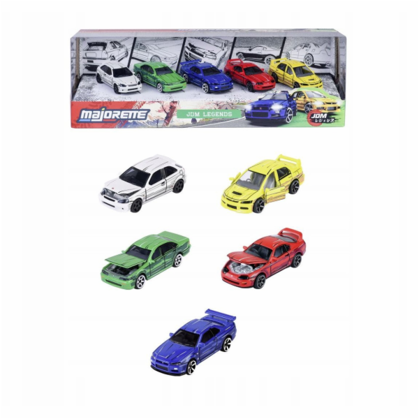 Simba&nbsp;MAJORETTE&nbsp;AUTO&nbsp;MET&nbsp;JAPAN&nbsp;SERIES&nbsp;5-Sack&nbsp;WB12