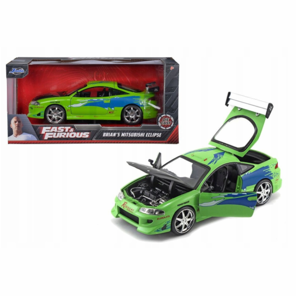 Simba AUTO MET JADA RYCHLE A ZBĚSILE MITSUBISHI 1 24 WB4