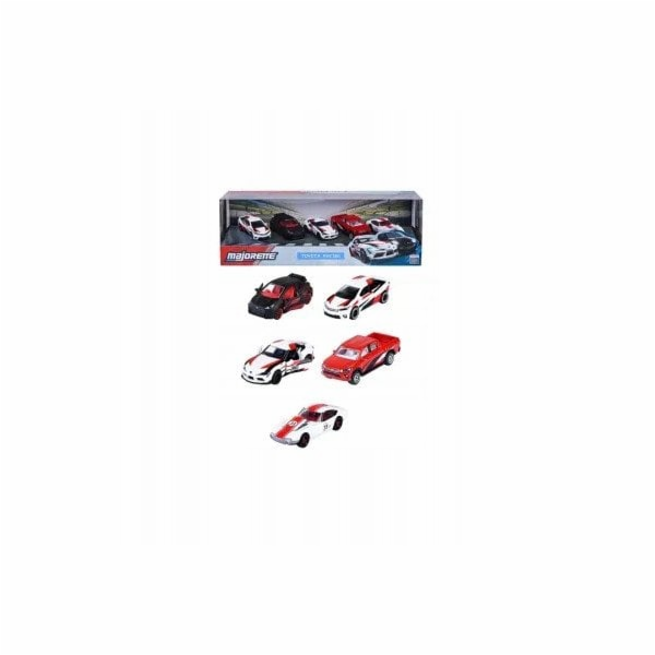 Simba&nbsp;MAJORETTE&nbsp;AUTO&nbsp;MET&nbsp;TOYOTA&nbsp;RACING&nbsp;5-PACK&nbsp;WB12