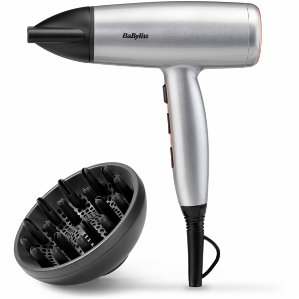 BaByliss Cosmos D580DE vysoušeč vlasů 2100 W Saténová ocel