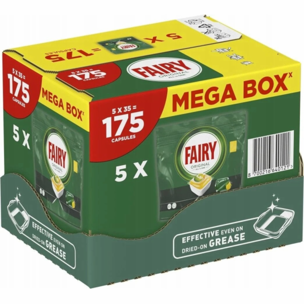 Fairy Tablety do myčky Original All In One Citronové 175 ks.