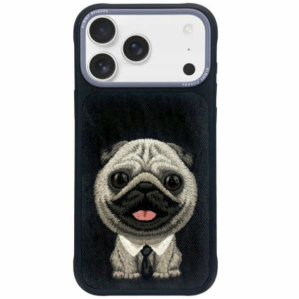 Nimmy Pouzdro Big Eyed Pet 2.0 pro psy na iPhone 17, černé