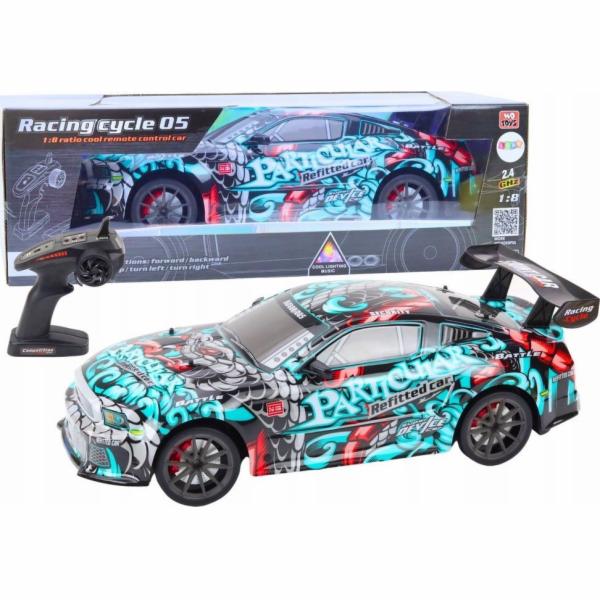 LeanToys Velké dálkově ovládané RC sportovní auto 1:8 Svě...