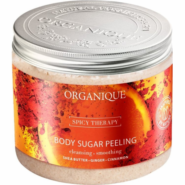 Organique Spicy Therapy hřejivý cukrový tělový peeling s ...