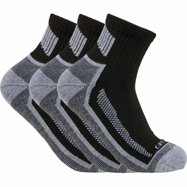 Carhartt Ponožky Carhartt Force Midweight Quarter 3 černé