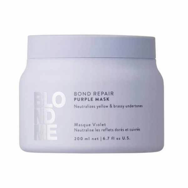 Schwarzkopf PROFESSIONAL_BlondMe Bond Repair Purple Mask ...