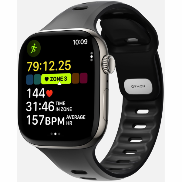 Nomad Tempo Band, černý - AW 45mm / 46mm