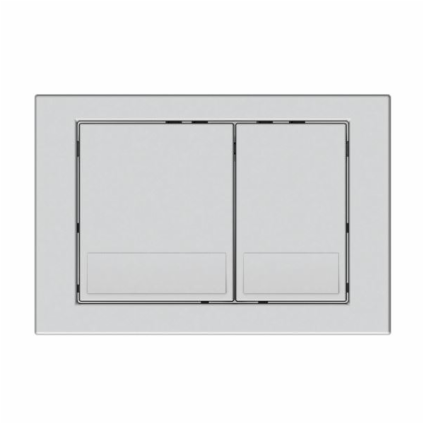 KK-Pol Splachovací tlačítko WC M06 saténové (SPP/029)